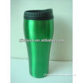 16oz 2012 newest double wall stainless steel screw lid travel mug